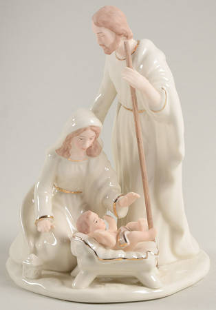 Belleek Figurines Nativity Family Small  - No Box
