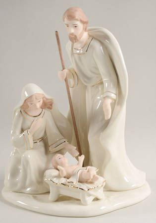 Belleek Figurines Nativity Family Large  - No Box