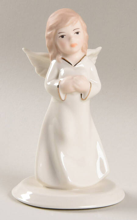 Belleek Figurines Mini Angel Of Love - Boxed