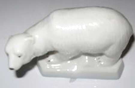 Belleek Figurines Polar Bear-Standing - Boxed