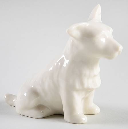 Belleek Figurines Terrier-Dog - Boxed