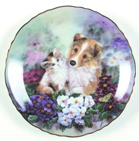 Friendship In Bloom by Bradford Exchange