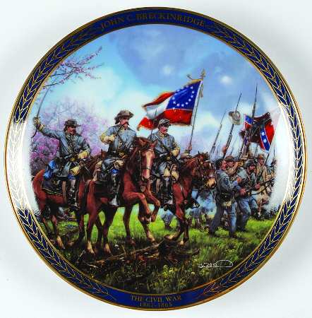 Gallant Men of Civil War John C Breckinridge - No Box