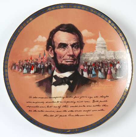 Lincolns Portraits The Second Inaugural Address - No Box