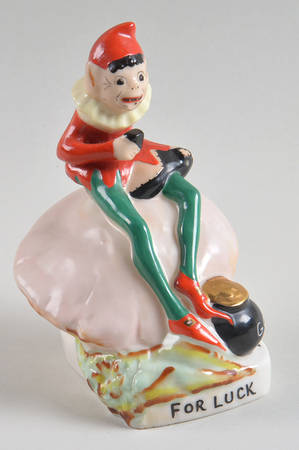 Belleek Figurines Leprechaun Colored - No Box