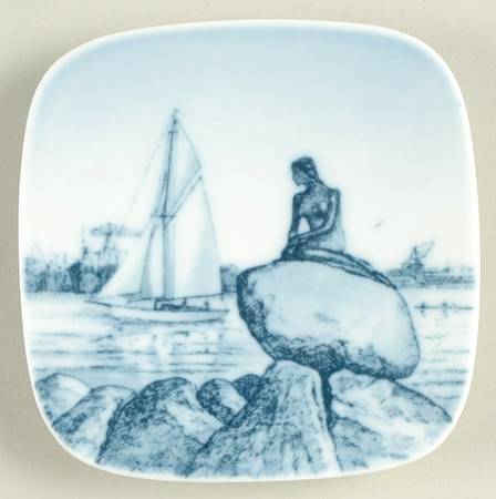 Bing & Grondahl Giftware Plaquette-Little Mermaid - No Box