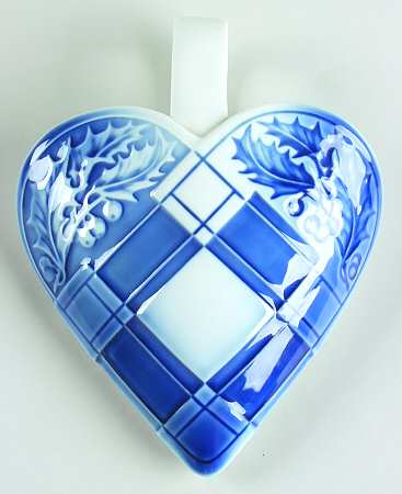 Bing & Grondahl Giftware Christmas Wall Vase - No Box 42