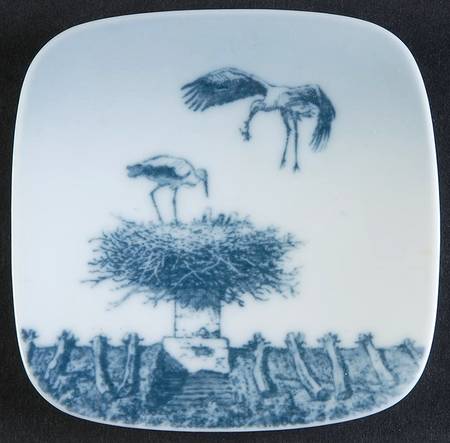 Bing & Grondahl Giftware Storkereden-Storks Nest - No Box