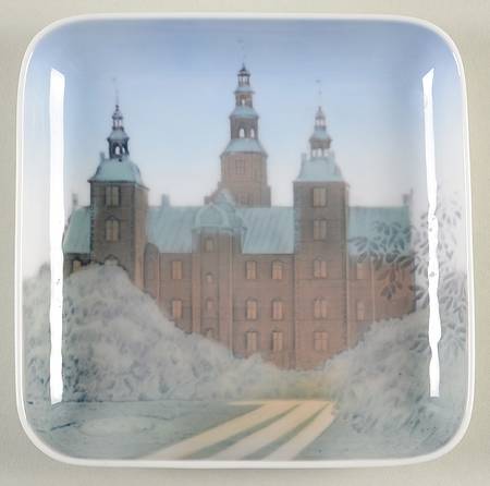 Bing & Grondahl Giftware Rosenborg Castle Tray - No Box