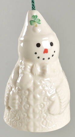 Snowman-Bell-Ornament Carnival Snowman - No Box