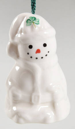 Snowman-Bell-Ornament Santa Snowman - Boxed