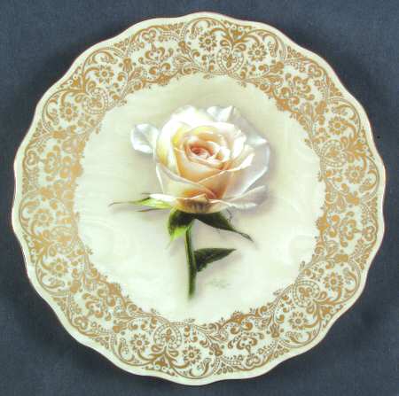 Remembering Englands Rose-Plate by Bradford Exchange