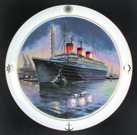 Atlantic Liners Ss Normandie,France - Boxed