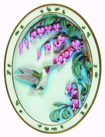 Whispers On The Wind-Plate Anna's Hummingbird - No Box