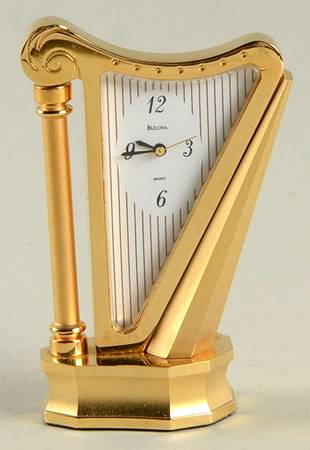 Bulova Clocks Harp - No Box