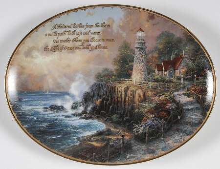 Guiding Lights-Plate by Bradford Exchange