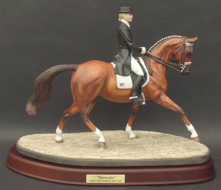 Breyer Porcelain Horse-Figurine Expression-Dressage Half Pass - Boxed