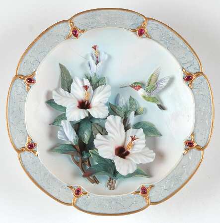 Morning Jewels Plate by Bradford Exchange