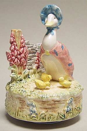 Beatrix Potter Music Box by Border Fine Arts