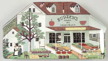 Charles Wysocki Country Heartland Budzens Roadside Foodstand - No Box