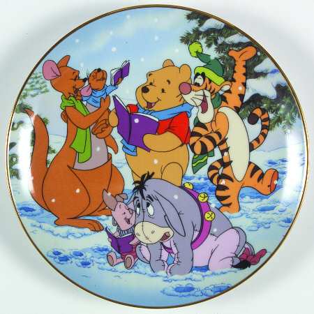 100 Acre Wood Holiday by Bradford Exchange