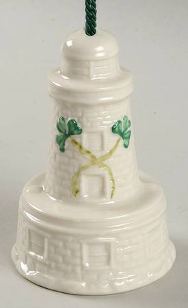 Lighthouse Bell Ornament Bailey Lighthouse - With Box