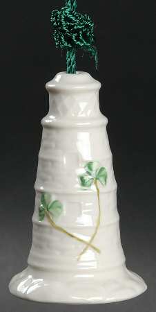 Lighthouse Bell Ornament by Belleek Pottery (Ireland)