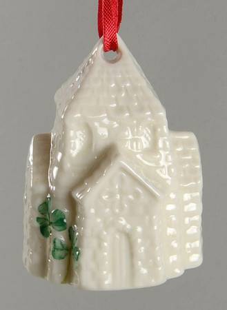 Annual Christmas Bell Ornament by Belleek Pottery (Ireland)