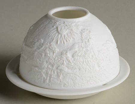 Bernardaud Lithophane Candle Votive Les Grandes Eaux - No Box