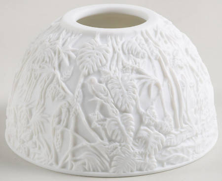 Bernardaud Lithophane Candle Votive Borneo - Boxed