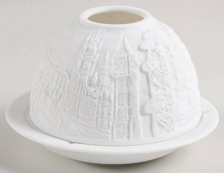 Bernardaud Lithophane Candle Votive London - No Box