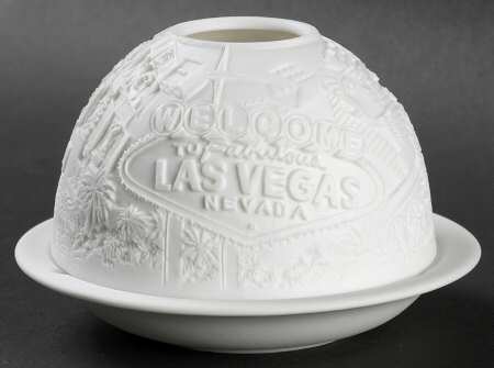Bernardaud Lithophane Candle Votive Las Vegas - No Box