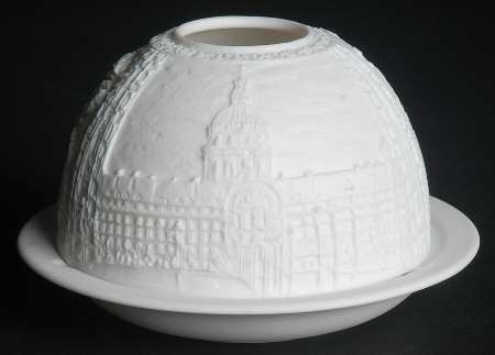 Bernardaud Lithophane Candle Votive Napoleon - No Box