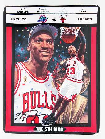 Michael Jordan:Ticket To Greatness Fifth Ring - No Box