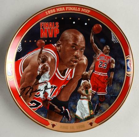 Michael Jordans Return To Greatness 1996 Nba Finals Mvp - No Box