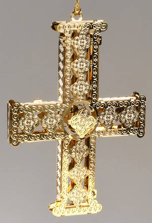 Baldwin Annual Christmas Ornament Romanesque Cross - Boxed