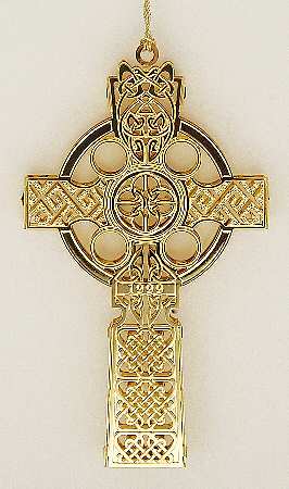 Baldwin Annual Christmas Ornament Celtic Cross - Boxed