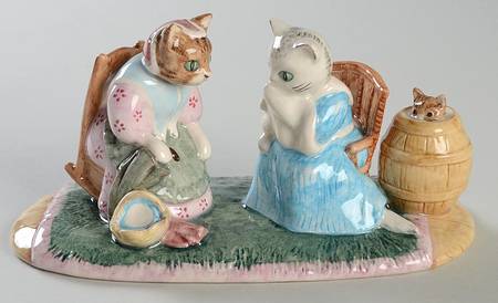 Beatrix Potter Annual Tableau Figurine My Dear Son Thomas-Bp11b - No Box