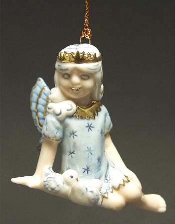 The Snowfairies Christmas Snowfairy With Birds - No Box