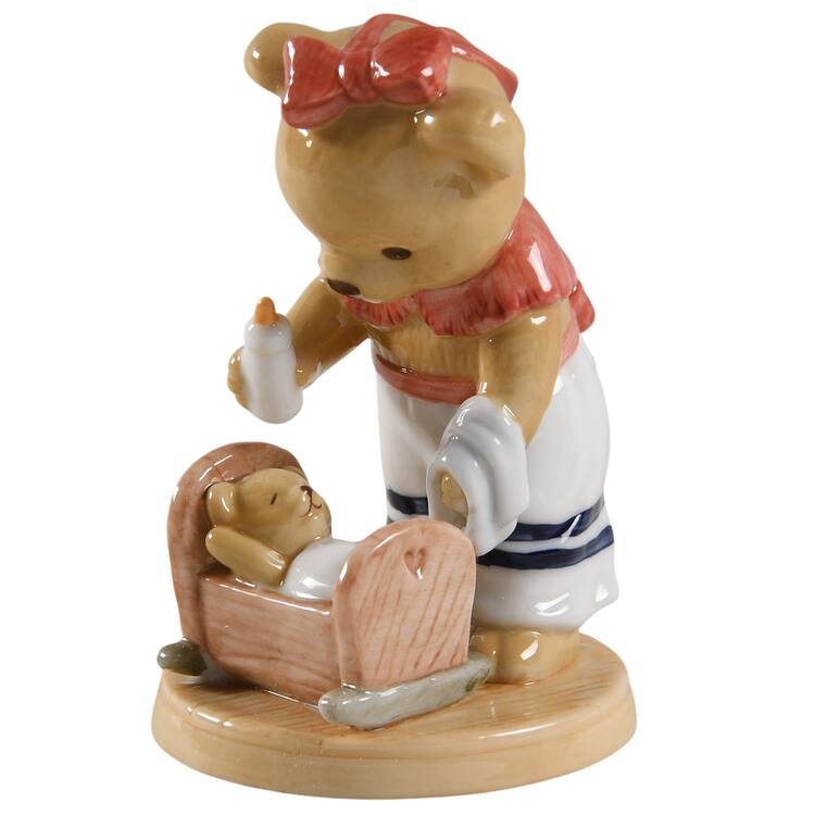 Victor & Victoria'S Family Victoria & Theo In Crib - Boxed