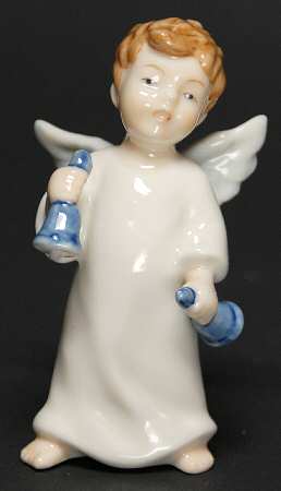 Annual Little Angels Boy With Bells - No Box