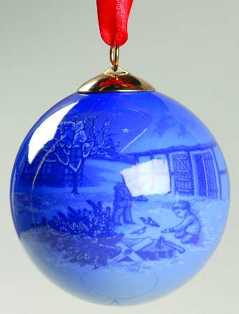 Christmas Ball Ornament by Bing &amp; Grondahl