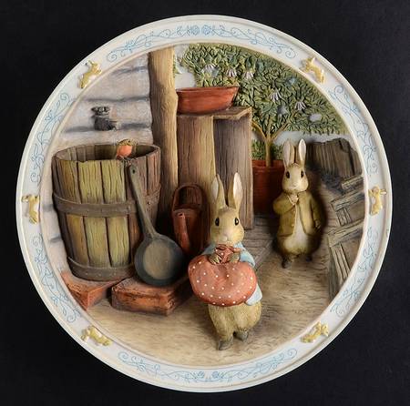 Tale of Peter Rabbit & Benjamin Bunny Amongst The Flower Pots - Boxed