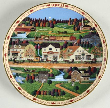 Days To Remember-Charles Wysocki by Bradford Exchange