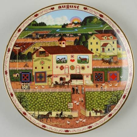Days To Remember-Charles Wysocki August-Amish Neighbors - No Box