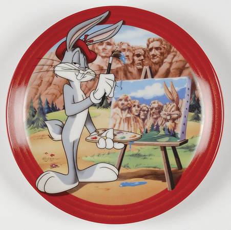Bugs Bunny-Commemorating a Classic Mount Rushbunny - No Box