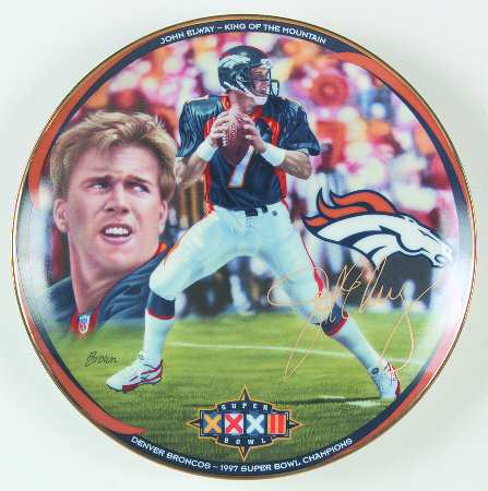 John Elway-King of the Mountain by Bradford Exchange