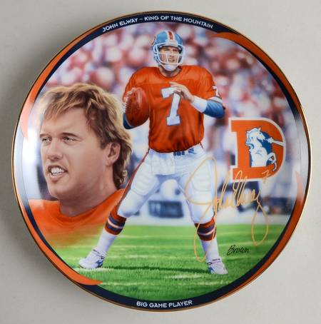 John Elway-King of the Mountain Big Game Player - No Box