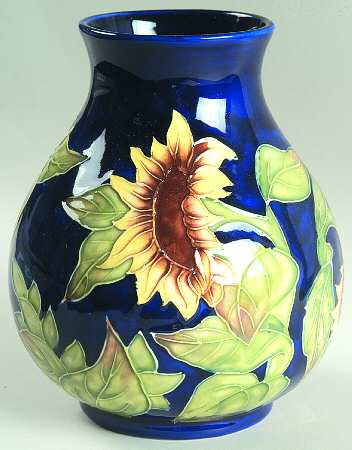 Sunflower-Porcelain Art 7" Vase - No Box