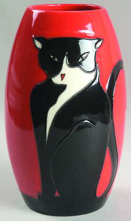 Cornelius-Porcelain Art 8" Barrel Vase - Boxed